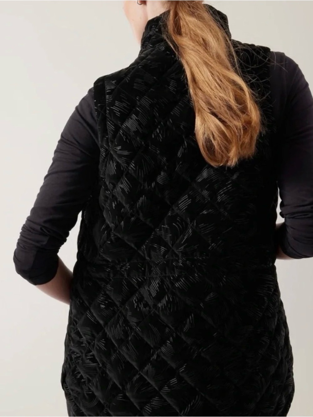 Athleta Featherless Velvet Vest - Picture 2 of 7